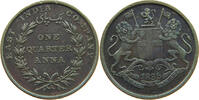 INDIA BRITISH 1/4 ANNA WILLIAM IV. (1830-1837) BRITISH EAST INDIA COMPANY -