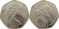 ISLE OF MAN 50 PENCE ELIZABETH II. (1952-2022) -