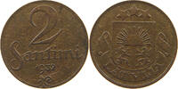 LATVIA 2 SANTIMI -