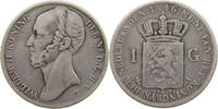 NETHERLANDS 1 GULDEN WILLEM II. 1840-1849 -