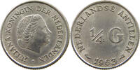 NETHERLANDS ANTILLES 1/4 GULDEN -