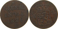 NETHERLANDS EAST INDIES 1/4 STUIVER WILLEM I. 1815-1840 -