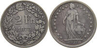 SCHWEIZ 2 FRANCS -