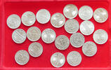 WEIMARER REPUBLIK COLLECTION LOT 50 PFENNIG COLLECTION LOT GERMANY WEIMAR 50 PFENNIG 20PC 34G -