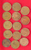 IRELAND COLLECTION LOT 2 PENCE COLLECTION LOT IRELAND 2 PENCE ALL DIFFERENT DATES 14PC 99G -