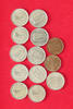 IRELAND COLLECTION LOT 3 PENCE COLLECTION LOT IRELAND 3 PENCE ALL DIFFERENT DATES 13PC 39G -