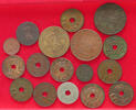 NETHERLANDS EAST INDIES COLLECTION LOT COLLECTION LOT NETHERLANDS EAST INDIES 17PC 92G -