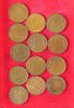NORWAY COLLECTION LOT 5 ÖRE COLLECTION LOT NORWAY 5 ÖRE ALL DIFFERENT DATES 13PC 105G -