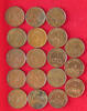 NORWAY COLLECTION LOT 5 ÖRE COLLECTION LOT NORWAY 5 ÖRE ALL DIFFERENT DATES 1973-2008 18PC 60G -