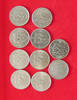 NORWAY COLLECTION LOT 50 ÖRE COLLECTION LOT NORWAY 50 ÖRE ALL DIFFERENT DATES 10PC 48G -
