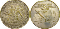 WEIMARER REPUBLIK MEDAILLE Deutscher Not und Schmachtaler -