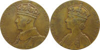 GREAT BRITAIN MEDAL GEORGE VI. (1936-1952) King George VI and Queen Elizabeth Coronation -