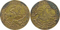GREAT BRITAIN MEDAL St. George on horseback slaying dragon -