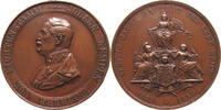 HAUS HABSBURG MEDAILLE Johann Freiherr von Fichtenstamm 1793-1863 Jauner. Auf sein 50jähriges -