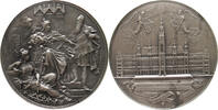 HAUS HABSBURG MEDAILLE von Neudeck und Scharff. Auf die Vollendung des Wiener Rathauses -