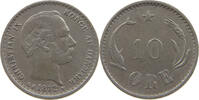 DENMARK 10 ÖRE CHRISTIAN IX. (1863-1906) -