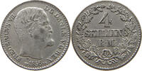 DENMARK 4 SKILLING FREDERIK VII. (1848-1863) -