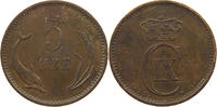 DENMARK 5 ÖRE CHRISTIAN IX. (1863-1906) -