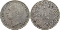 WÜRTTEMBERG 1/2 GULDEN Wilhelm I. 1816-1864 -