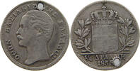 GREECE 1/4 DRACHMA OTTO (1832-1862) -