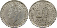 MALAYA 10 CENTS GEORGE VI. (1936-1952) -