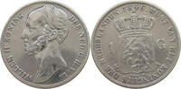 NETHERLANDS 1 GULDEN WILLEM II. 1840-1849 -