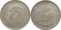 PORTUGAL 100 REIS MANUEL II. (1908-1910) -
