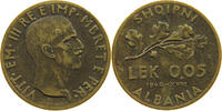 ALBANIA 0.05 LEK VITTORIO EMANUELE III. (1900 - 1946) -