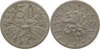 CZECHOSLOVAKIA 50 HALERU -