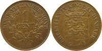 DANISH WEST INDIES 1 CENT CHRISTIAN IX. (1863-1906) -