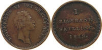 DENMARK 1 RIGSBANKSKILLING FRIEDRICH VI. (1808-1839) -