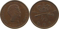 DENMARK 1/5 RIGSBANKSKILLING CHRISTIAN VIII. (1839-1848) -