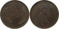 DENMARK 2 ÖRE CHRISTIAN IX. (1863-1906) -