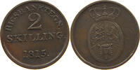 DENMARK 2 SKILLING FRIEDRICH VI. (1808-1839) -