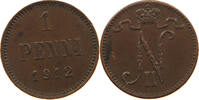 FINLAND 1 PENNI NIKOLAUS II. (1894-1917) -