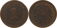 KAISERREICH 1 PFENNIG 1888 G SS 90,00 EUR  + 5,99 EUR frais d'envoi