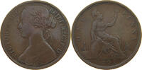 GREAT BRITAIN 1 PENNY VICTORIA (1837-1901) -