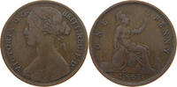 GREAT BRITAIN 1 PENNY VICTORIA (1837-1901) -