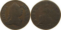 GREAT BRITAIN FARTHING GEORGE RULES BRITANIA ISLES GEORGE III. 1760-1820 -