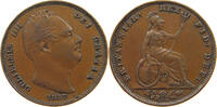 GREAT BRITAIN FARTHING WILLIAM IV. (1830-1837) -