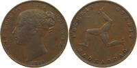 ISLE OF MAN FARTHING VICTORIA (1837-1901) -
