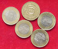 HUNGARY COLLECTION LOT COLLECTION LOT HUNGARY 100 200 FORINT 5PC 47G -