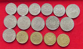 SINGAPORE COLLECTION LOT COLLECTION LOT SINGAPORE 1987-1991 16PC 99G -
