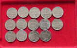 NORWAY COLLECTION LOT 1 KRONE COLLECTION LOT NORWAY 1 KRONE 1982-1996 ALL DIFFERENT YEARS 14PC 98G -