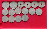 NORWAY COLLECTION LOT 1 KRONE 5 KRONE COLLECTION LOT NORWAY 1 KRONE 5 KRONE 1936-1975 ALL DIFFERENT YEARS 16PC 121G -