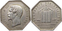 Frankreich Medaille Napoléon III, communauté des huissiers arrondissement d'Orléans, -
