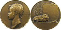 Frankreich Medaille Exposition coloniale de Paris, Côte d'Ivoire, jeune fille Senoufo, par Monier, -