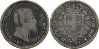 ITALY SARDINIA 50 CENTESIMI 1860 M Vittorio Emanuele II. S 60,00 EUR  + 5,99 EUR frais d'envoi