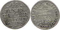 STOLBERG STOLBERG 1/48 TALER Christoph Friedrich und Jost Christian, 1704-1738. -