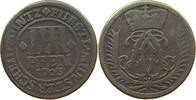 MÜNSTER 4 PFENNIG Friedrich Christian -